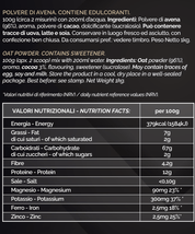 AVENA ISTANTANEA - Gusto Cioccolato Cocco - 1KG - FGM04 - FOOD - fgm04
