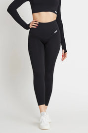 Leggings Push up Gym Fashion Nero - FGM04 - LEGGINGS ANTICELLULITE - fgm04