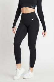 Leggings Push up Gym Fashion Nero - FGM04 - LEGGINGS ANTICELLULITE - fgm04