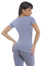 T-shirt Miss Fgm04 Blu Granito - FGM04 - Maglie e Top - fgm04