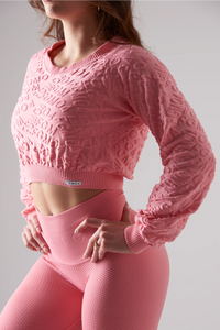 Candy Bubble Pop Plumeria Sweatshirt