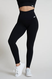 Leggings sportivi con tecnologia FIR push up con arricciatura a bolle Candy Bubble Cryofir Nero - FGM04 - LEGGINGS ANTICELLULITE - fgm04