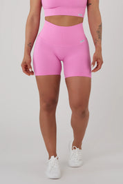 Shorts sportivi con tecnologia FIR push up con arricciatura a bolle Candy Bubble Cryofir Fiji Flower - FGM04 - LEGGINGS ANTICELLULITE - fgm04