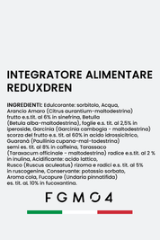 Reduxdren 10 Flaconcini da 15 ml - FGM04 - INTEGRATORI - fgm04