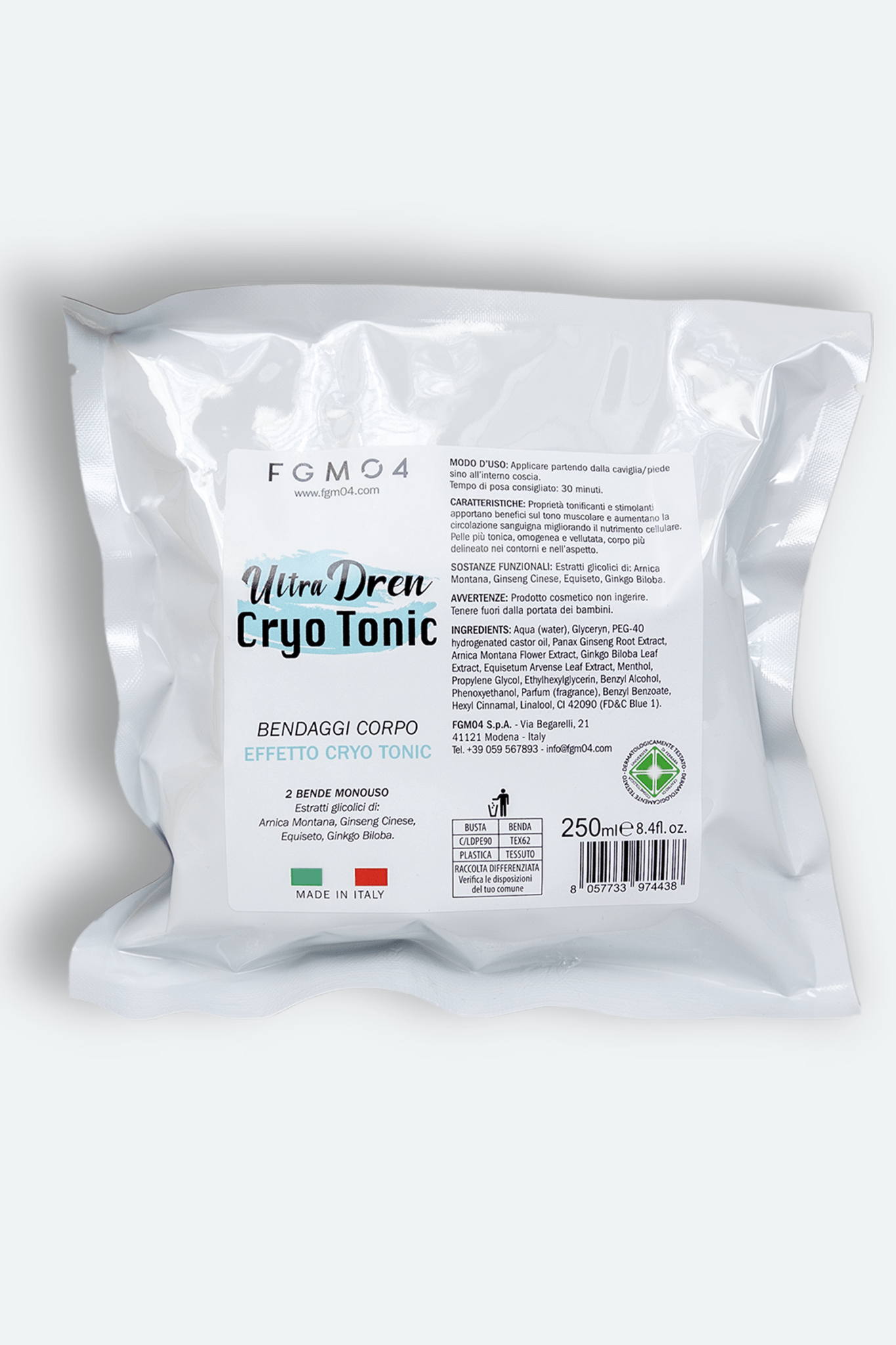 KIT 10 BENDAGGI - SNELLENTE/ RASSODANTE - Fast Bundle - CREME ANTICELLULITE - fgm04