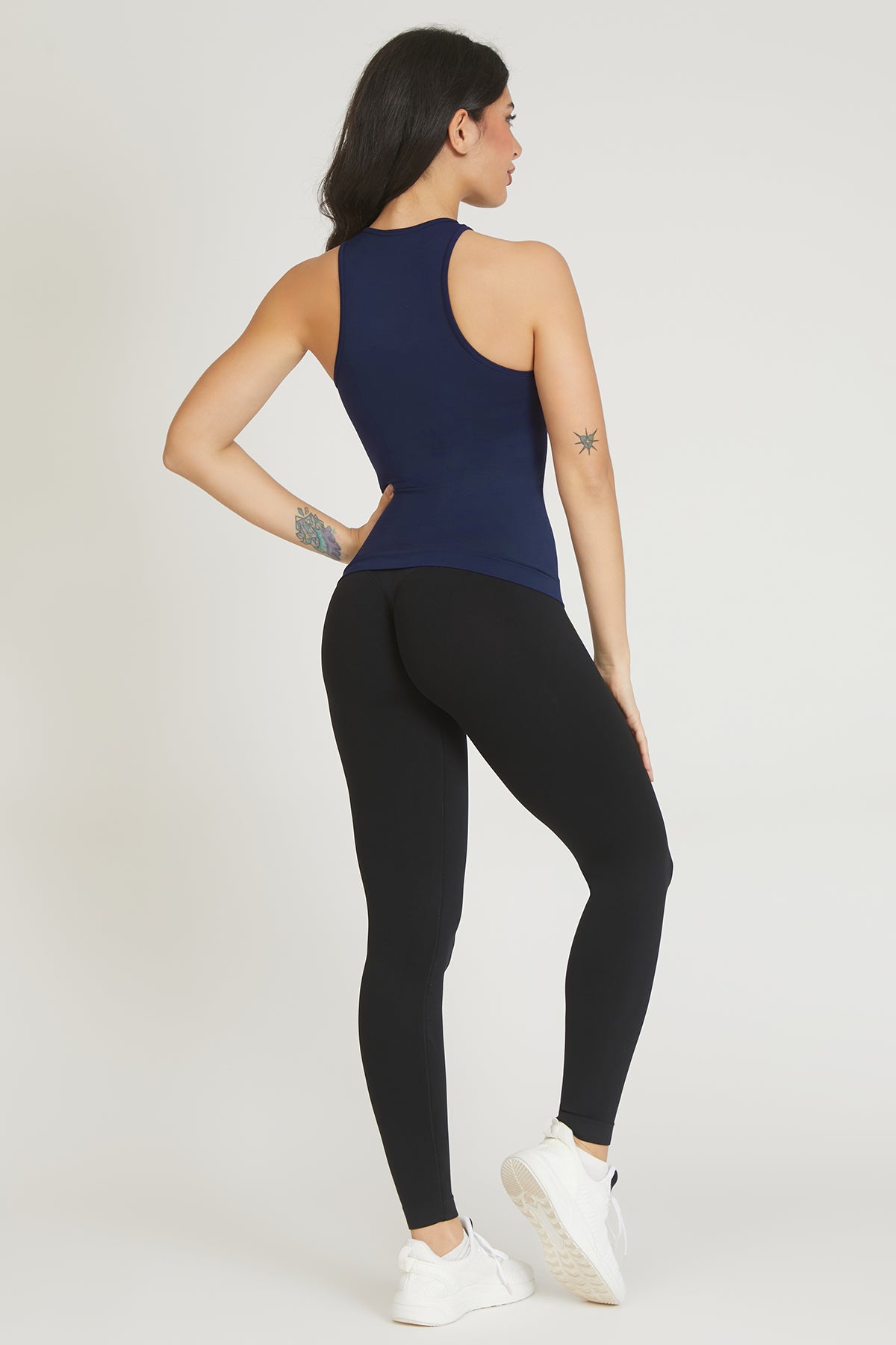 Canotta sportiva donna con tecnologia FIR Americana Fgm04 Blu Notte - FGM04 - Maglie e Top - fgm04