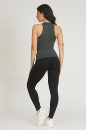 Canotta sportiva donna con tecnologia FIR Americana Fgm04 Coal Green - FGM04 - Maglie e Top - fgm04