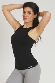 Canotta sportiva donna con tecnologia FIR Americana Fgm04 Nero - FGM04 - Maglie e Top - fgm04