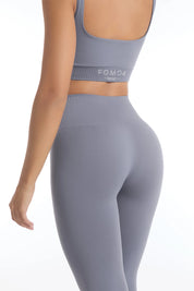 Leggings Nikita Basic Fascione Alto Blu Granito - FGM04 - LEGGINGS ANTICELLULITE - fgm04