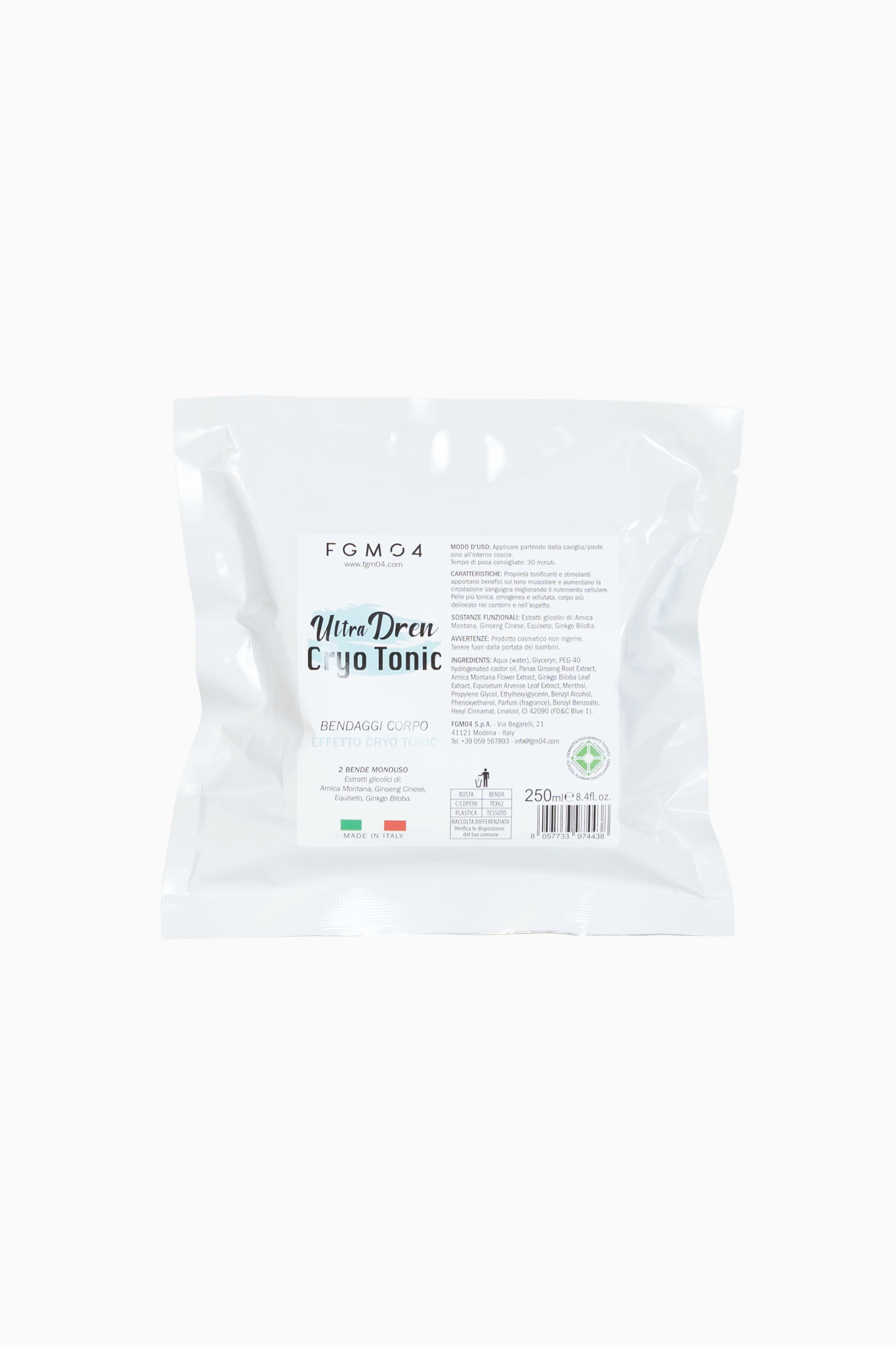 Bendaggio Dren Cryo Tonificante - FGM04 - CREME TONIFICANTI - fgm04