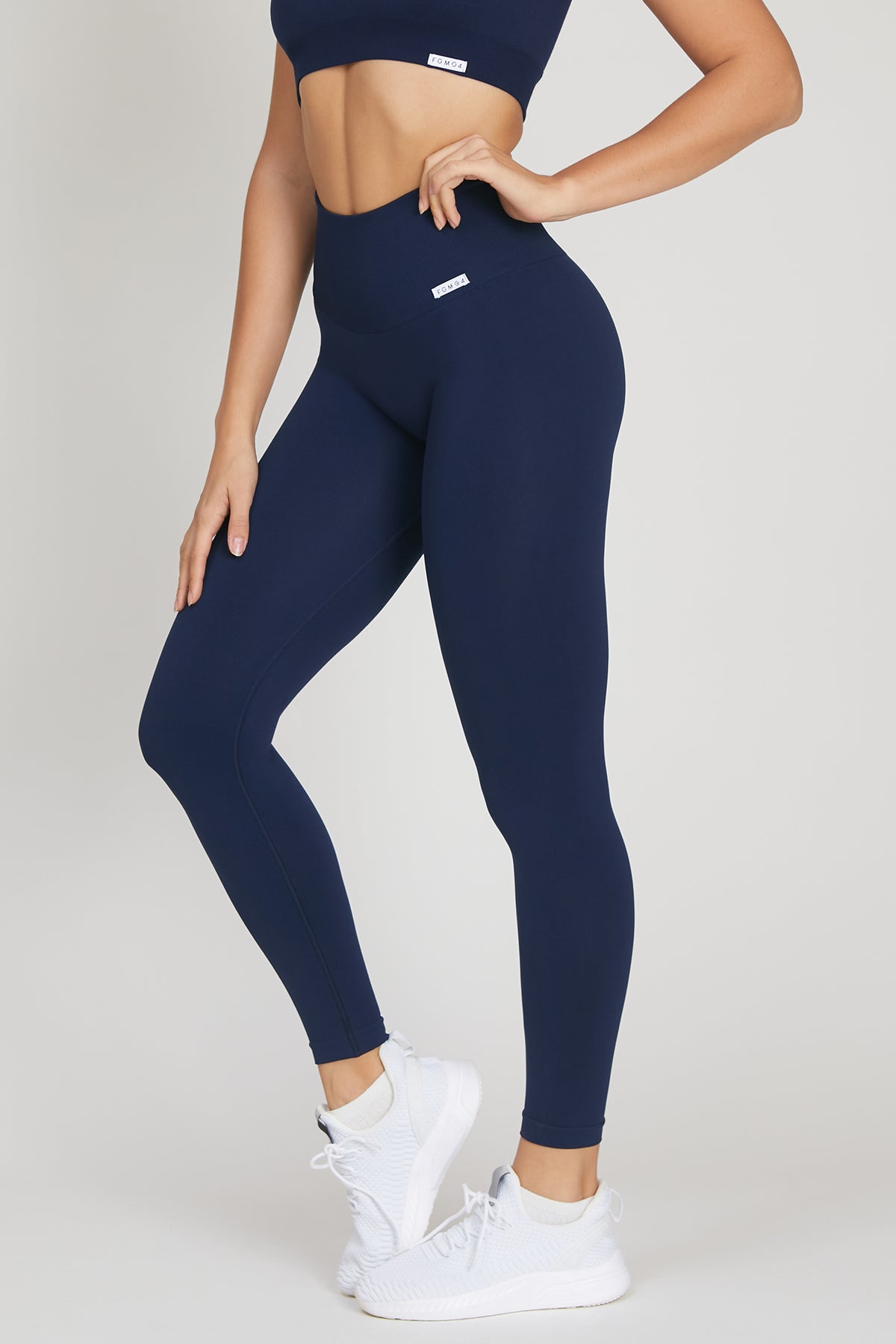 Leggings Nikita Basic Fascione Alto Blu Notte - FGM04 - LEGGINGS ANTICELLULITE - fgm04