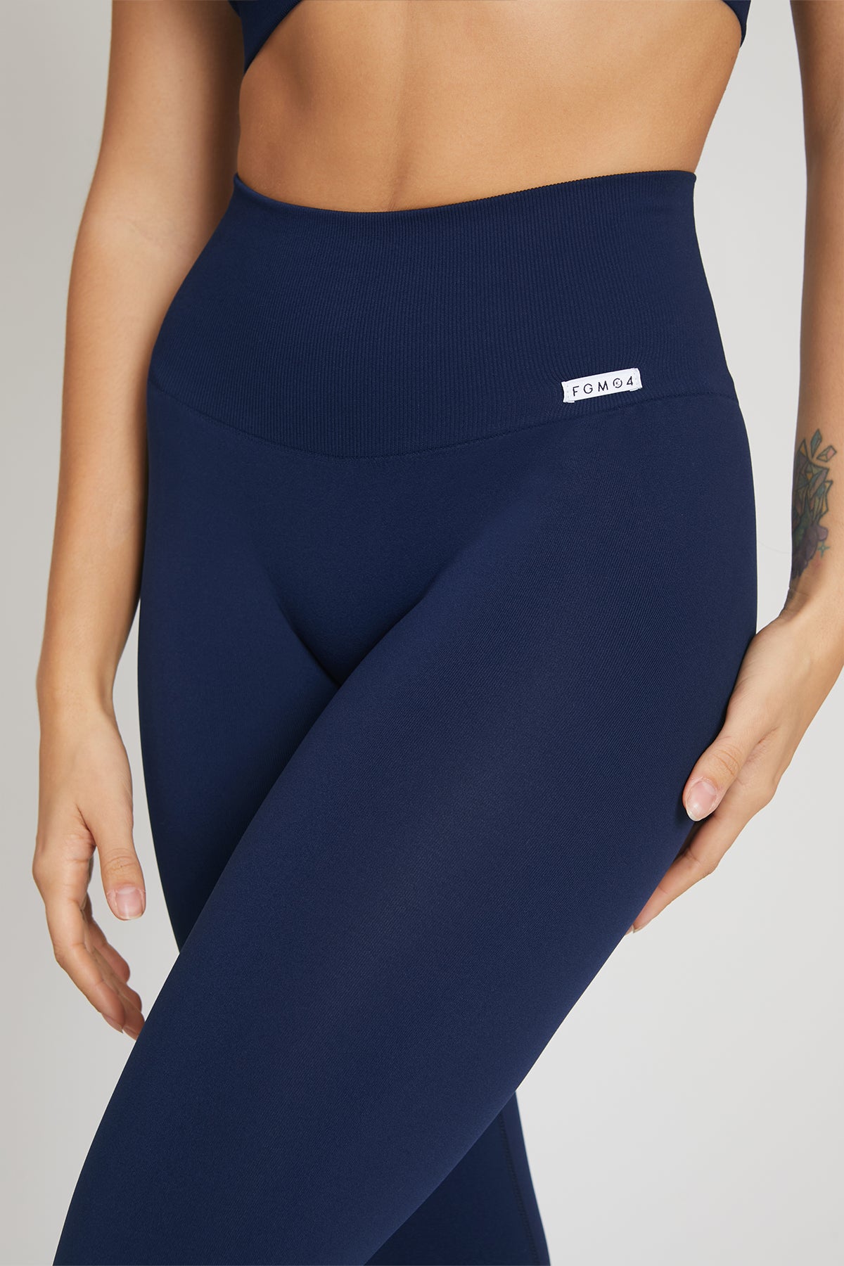 Leggings Nikita Basic Fascione Alto Blu Notte - FGM04 - LEGGINGS ANTICELLULITE - fgm04