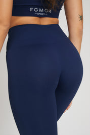 Leggings Nikita Basic Fascione Alto Blu Notte - FGM04 - LEGGINGS ANTICELLULITE - fgm04