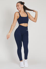Leggings Nikita Basic Fascione Alto Blu Notte - FGM04 - LEGGINGS ANTICELLULITE - fgm04
