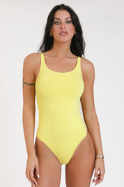 Body sportivo con tecnologia FIR modello a perizoma Ikona Lemon Verbena - FGM04 - BODY - fgm04