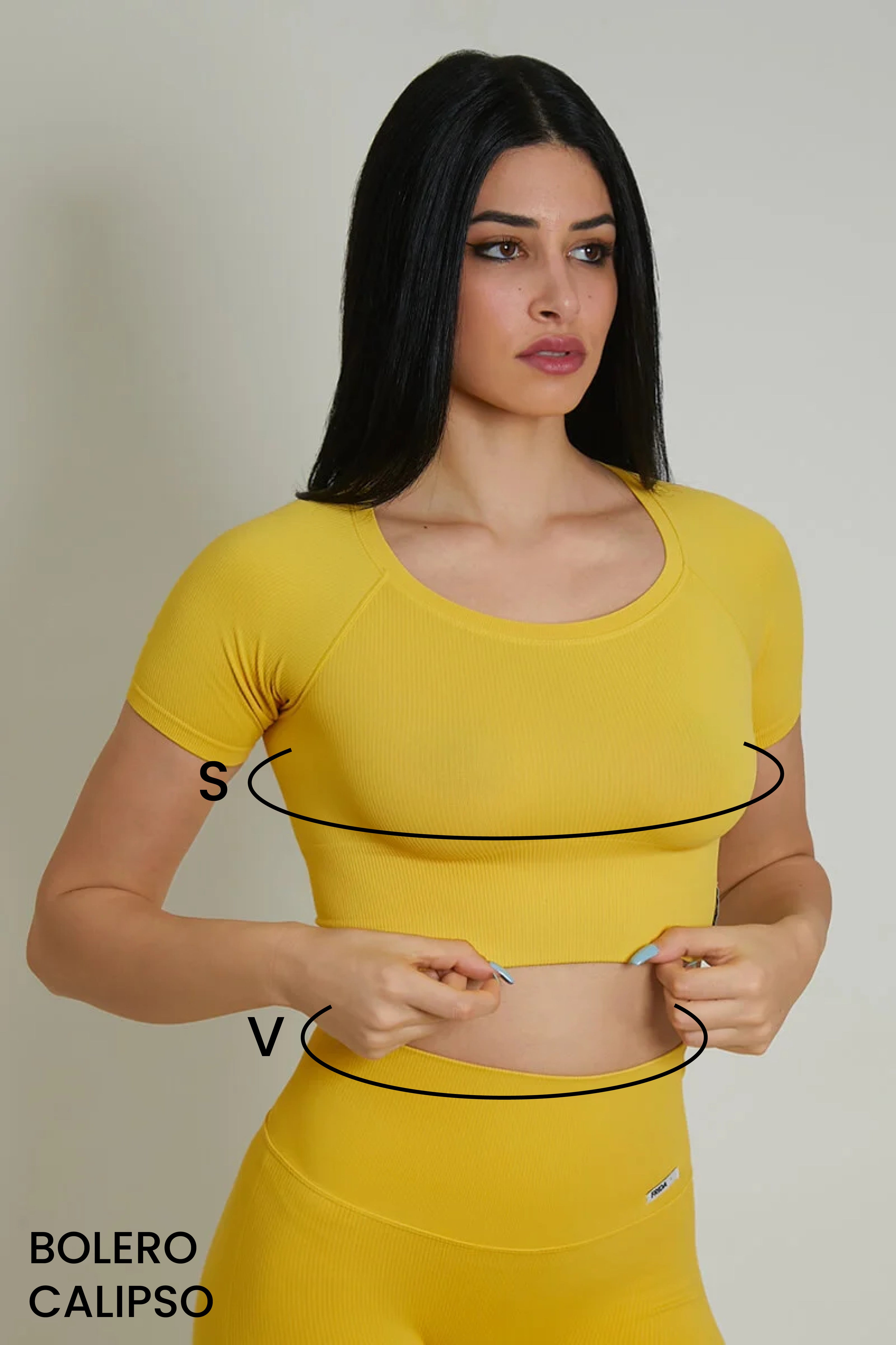 Guida alle taglie: bolero calipso