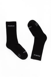 Calze Calzettoni sportivi cotone poliammide elastane elasticizzati FGM04 Nero FGM04 - FGM04 - Linea Ikonic - fgm04