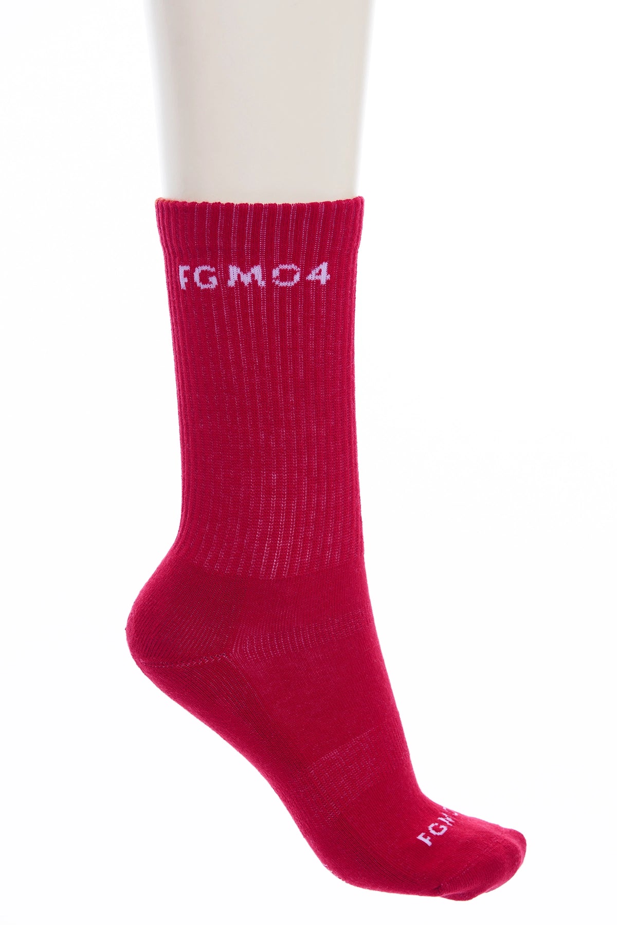 Calze Calzettoni sportivi cotone poliammide elastane elasticizzati FGM04 Rosso Rubino FGM04 - FGM04 - Linea Ikonic - fgm04