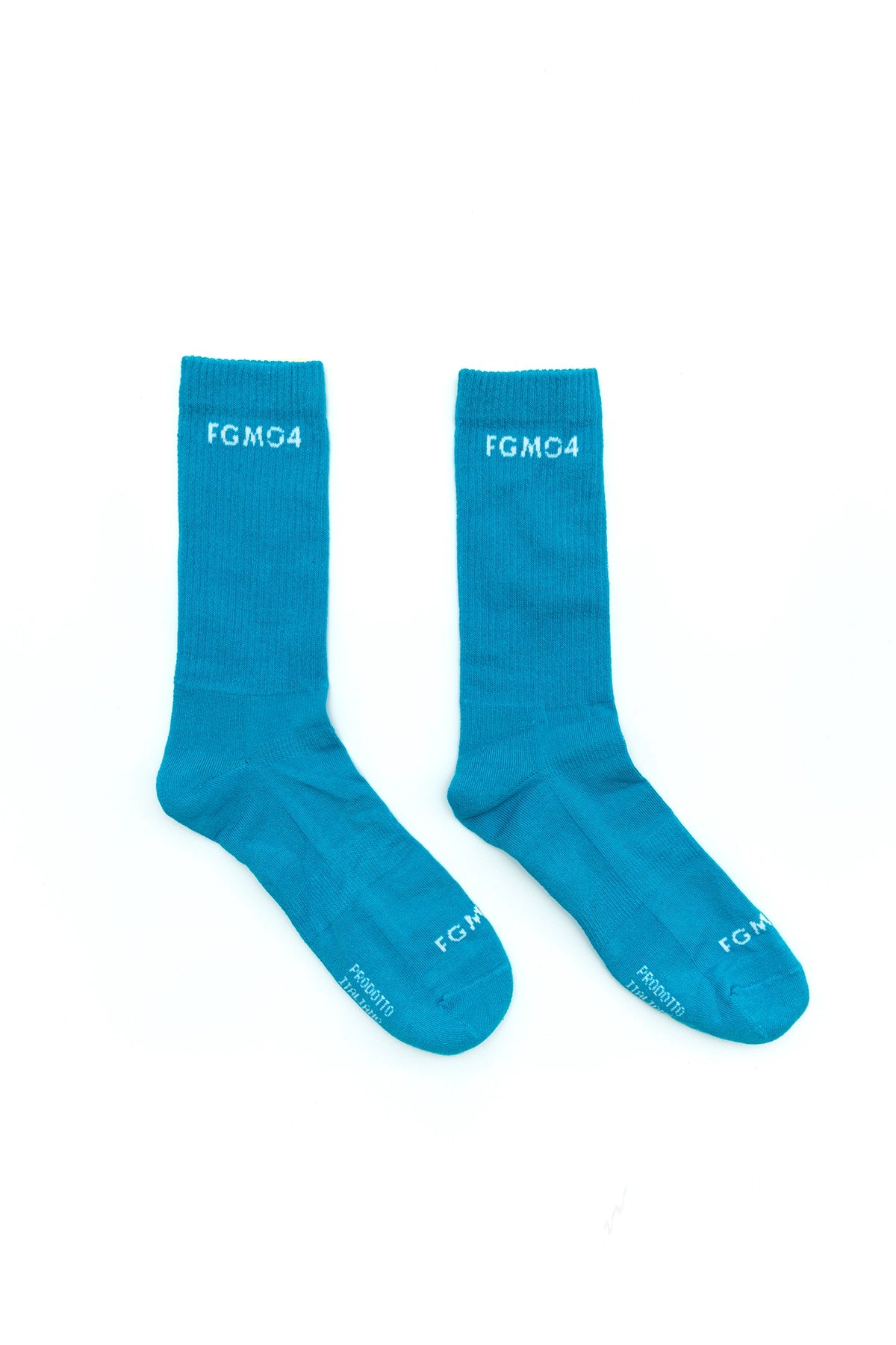 Calze Calzettoni sportivi cotone poliammide elastane elasticizzati FGM04 Turchese FGM04 - FGM04 - Linea Ikonic - fgm04