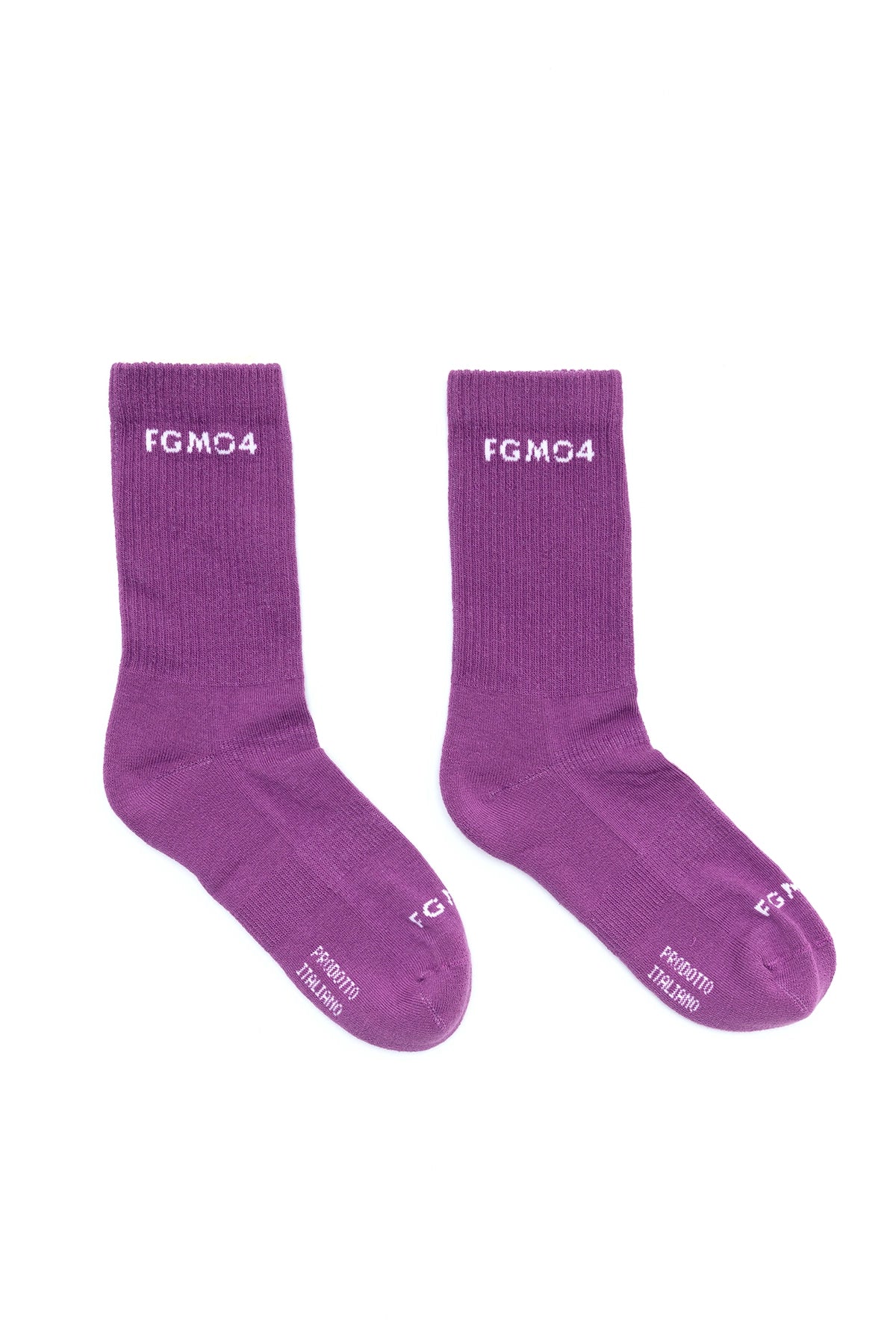 Calze Calzettoni sportivi cotone poliammide elastane elasticizzati FGM04 Viola Lavanda FGM04 - FGM04 - Linea Ikonic - fgm04