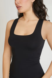 Canotta sportiva donna con tecnologia FIR a Spalla Larga Fgm04 Nero - FGM04 - Maglie e Top - fgm04