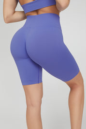 Ciclisti sportivi con tecnologia FIR soft push up senza arricciatura Confidence CryoFir Blue Iris - FGM04 - LEGGINGS ANTICELLULITE - fgm04