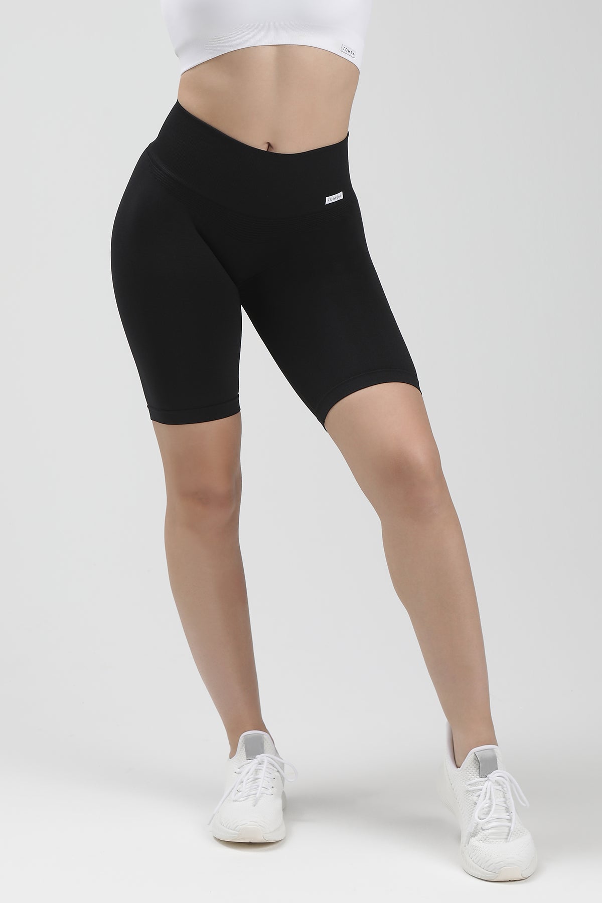 Ciclisti sportivi con tecnologia FIR soft push up senza arricciatura Confidence CryoFir Nero - FGM04 - LEGGINGS ANTICELLULITE - fgm04