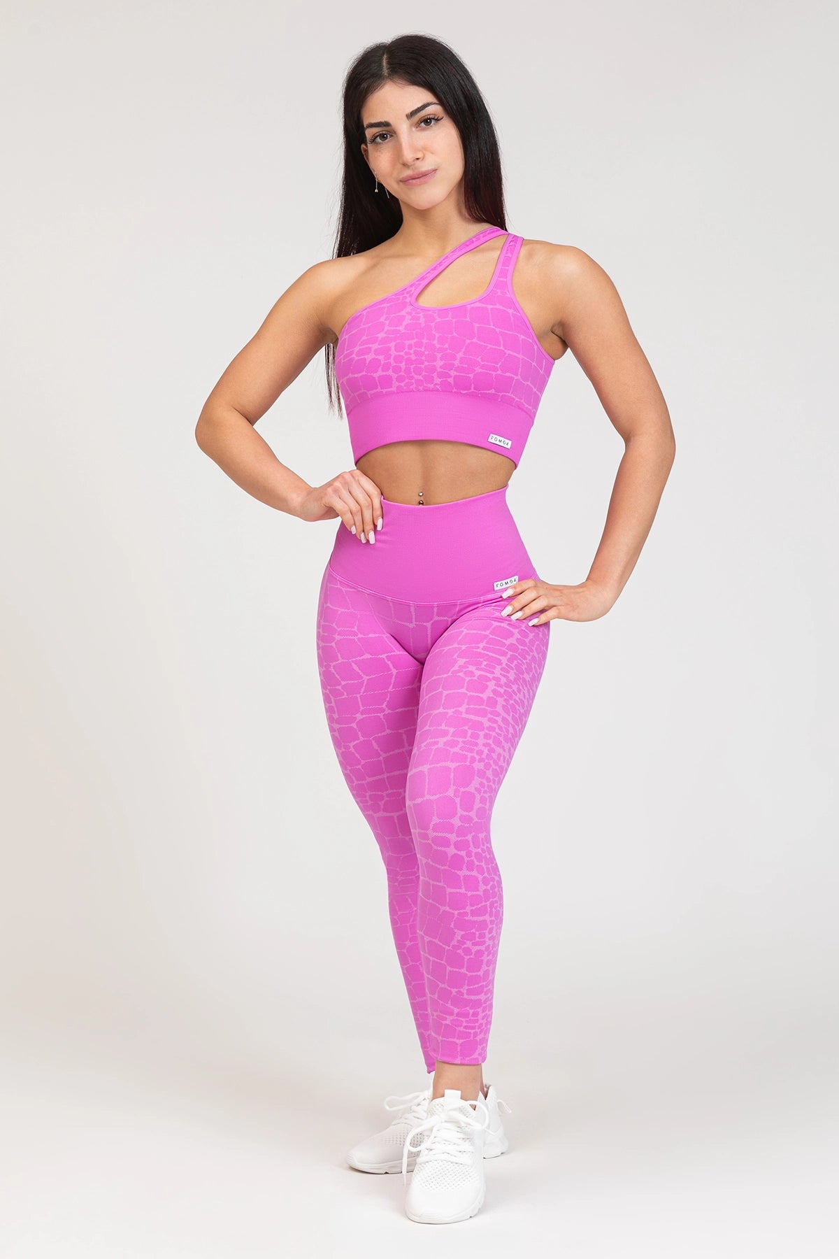 Top sportivo Monospalla Cocco Rosa - FGM04 - Maglie e Top - fgm04