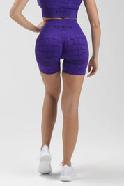 Shorts All - up Cocco Viola - FGM04 - LEGGINGS ANTICELLULITE - fgm04