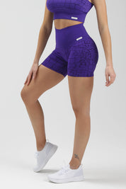 Shorts All - up Cocco Viola - FGM04 - LEGGINGS ANTICELLULITE - fgm04