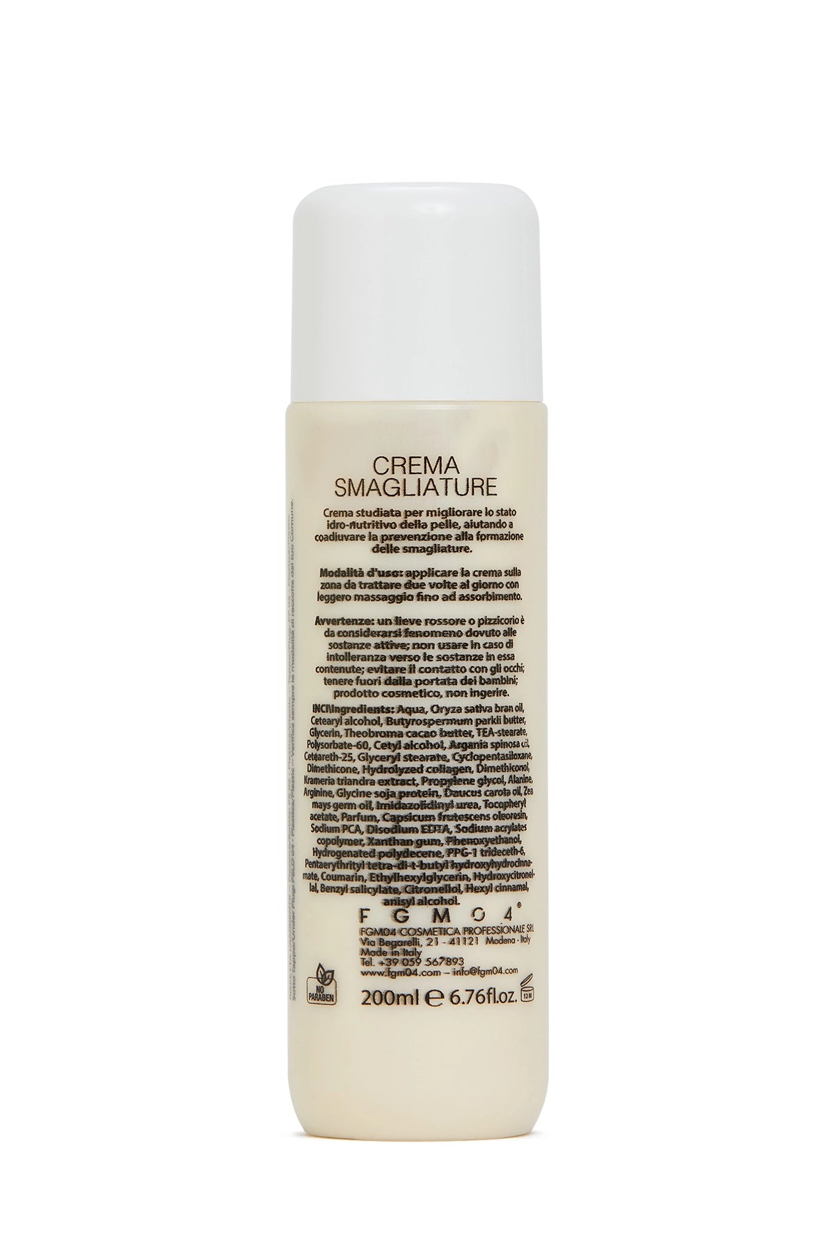 Crema Smagliature Unisex 200 ml - FGM04 - CREME TONIFICANTI - fgm04