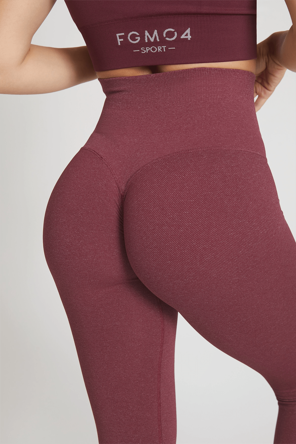 Leggings Push Up JEANS A ZAMPA Merlot - FGM04 - LEGGINGS ANTICELLULITE - fgm04