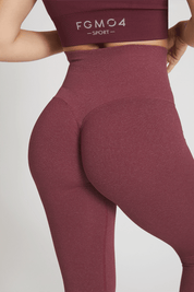 Leggings Push Up JEANS A ZAMPA Merlot - FGM04 - LEGGINGS ANTICELLULITE - fgm04