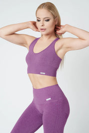 Top sportivo con spalline larghe Eldorado Violet Ecofir - FGM04 - OFFERTE SPECIALI - fgm04