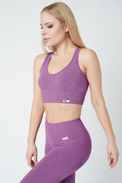 Top sportivo con spalline larghe Eldorado Violet Ecofir - FGM04 - OFFERTE SPECIALI - fgm04