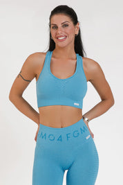 Top sportivo con spalline larghe Eldorado 2.0 Malibu Blue - FGM04 - Maglie e Top - fgm04