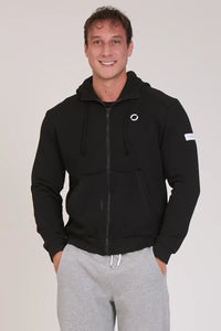 Ikonic FGM04 Zip Hoodie Black Men