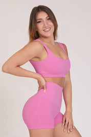 Top sportivo con spalline larghe Calipso Rosa - Limited Edition - FGM04 - Maglie e Top - fgm04