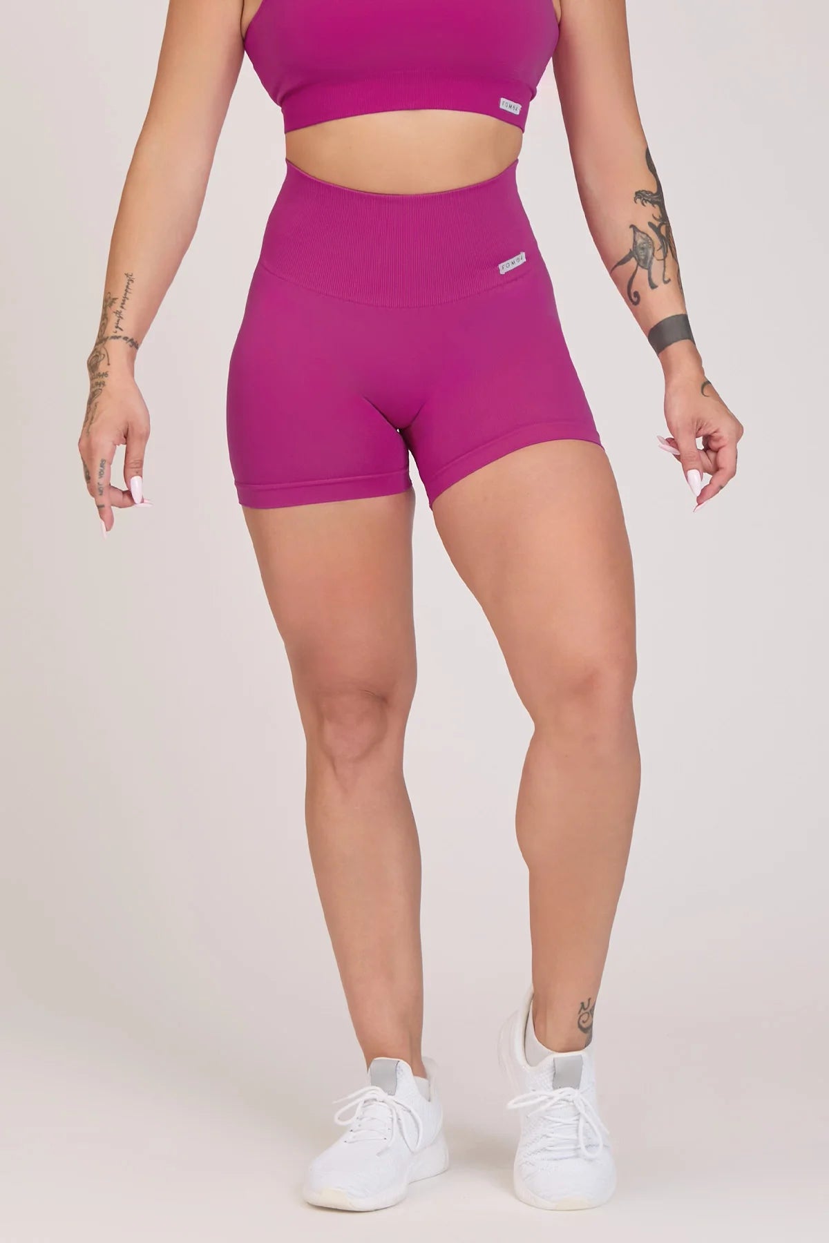 Shorts Basic Pink Power - FGM04 - LEGGINGS ANTICELLULITE - fgm04
