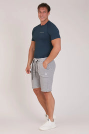 Maglia sportiva tecnica Manica corta traspirante antiodore Run Blu Uomo - FGM04 - Linea Ikonic Uomo - fgm04