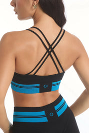 Top Ikona Nero e Azzurro - FGM04 - OFFERTE SPECIALI - fgm04