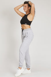 Hip hop Joggers 2.0 Ikonic Donna FW 24/25 Grigio Melange - FGM04 - Linea Ikonic - fgm04