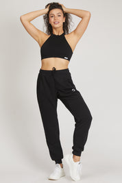 Hip hop Joggers 2.0 Ikonic Donna FW 24/25 Nero - FGM04 - Linea Ikonic - fgm04