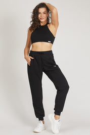 Hip hop Joggers 2.0 Ikonic Donna FW 24/25 Nero - FGM04 - Linea Ikonic - fgm04