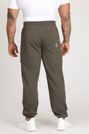 Pantaloni della tuta sportivi in cotone Jogger Ikonic FW 24/25 Verde Militare Uomo - FGM04 - Linea Ikonic Uomo - fgm04