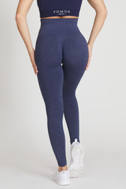Leggings Push Up Jeans Blu Notte - FGM04 - LEGGINGS ANTICELLULITE - fgm04