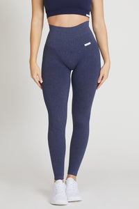 Leggings Push Up Jeans Blu Notte