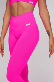 Leggings Push Up All - Up Fuxia Fluo - FGM04 - LEGGINGS ANTICELLULITE - fgm04