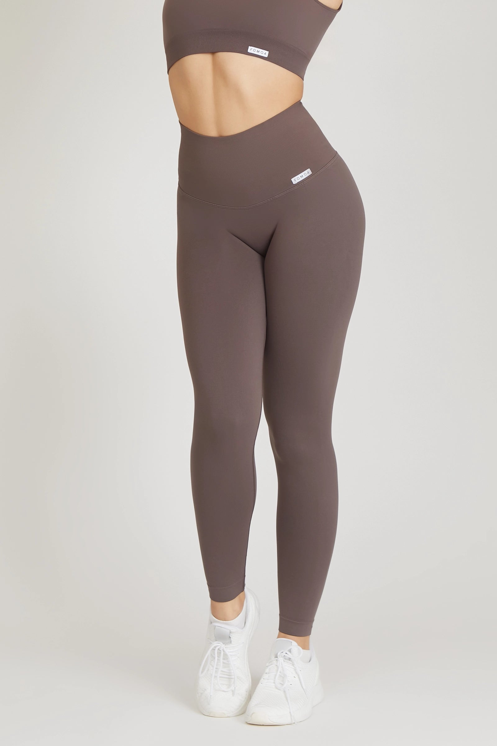 Leggings sportivi con tecnologia FIR push up con arricciatura All - Up Potato - FGM04 - LEGGINGS ANTICELLULITE - fgm04