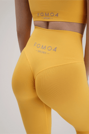 Leggings Gym Fashion Giallo Lemon - FGM04 - OFFERTE SPECIALI - fgm04